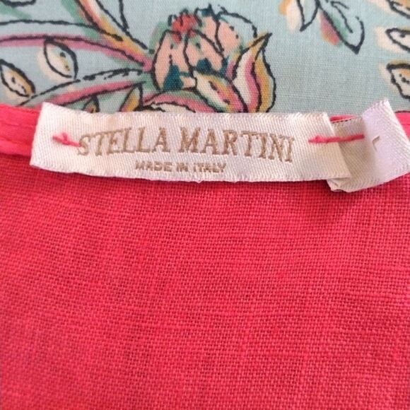 Stella Martini Linen Dress - Picture 8 of 9